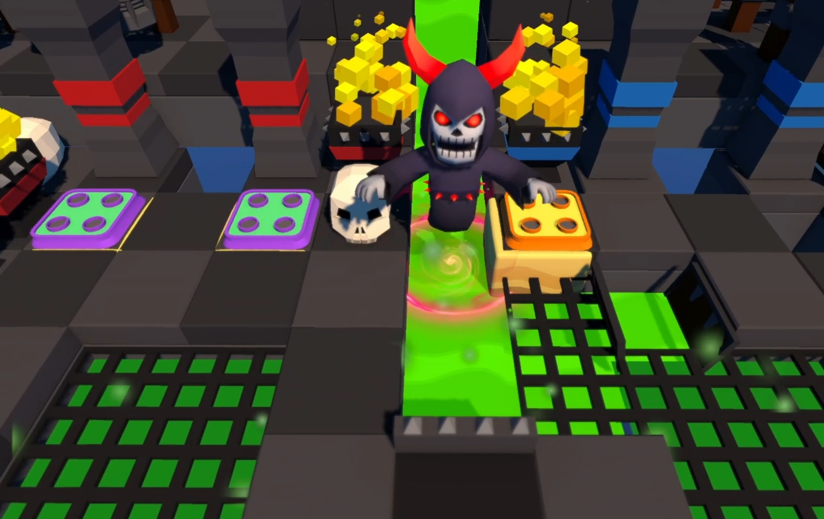 Ataque do Boss e Arena com Lodo Verde
